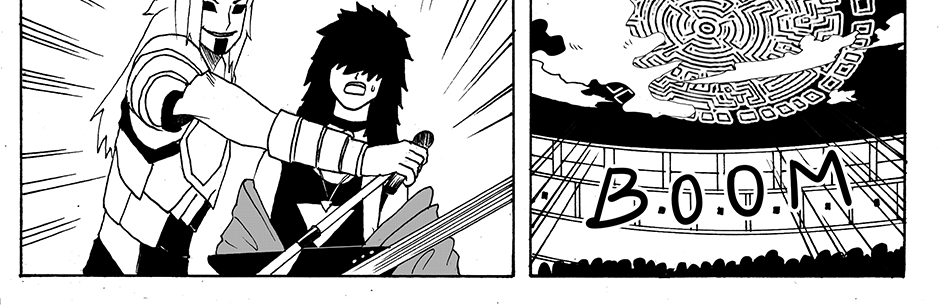 Moontachi Gaiden - Episode 38, Page 4: Ch-11: Eternal Performance: Lovers of the Moonlight Sky (Part 3)