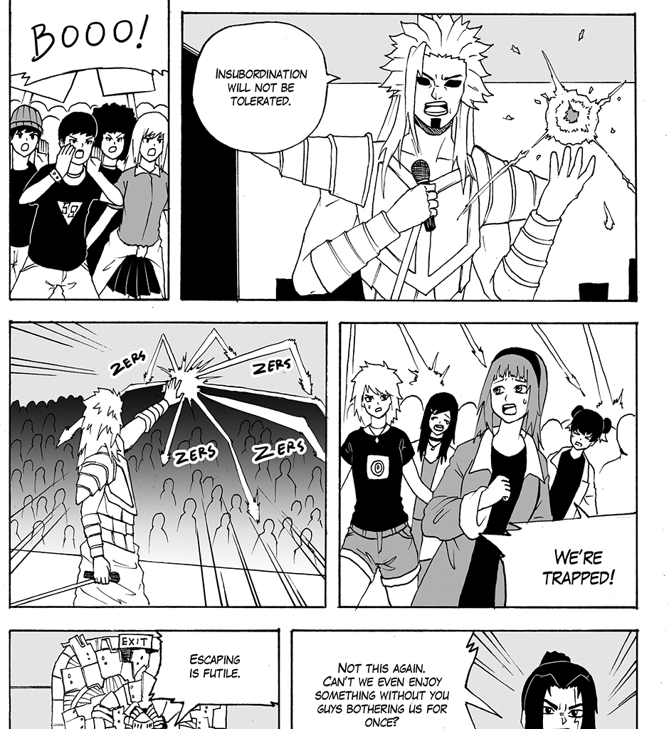 Moontachi Gaiden - Episode 38, Page 5: Ch-11: Eternal Performance: Lovers of the Moonlight Sky (Part 3)