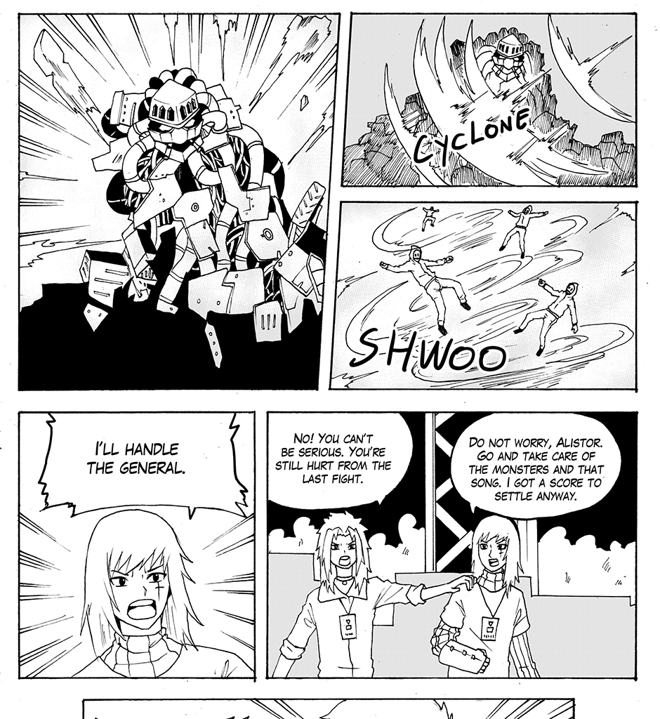 Moontachi Gaiden - Episode 39, Page 1: Ch-11: Eternal Performance: Lovers of the Moonlight Sky (Part 4)