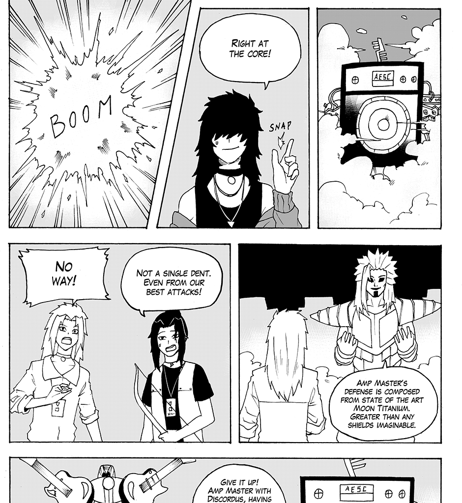 Moontachi Gaiden - Episode 39, Page 4: Ch-11: Eternal Performance: Lovers of the Moonlight Sky (Part 4)