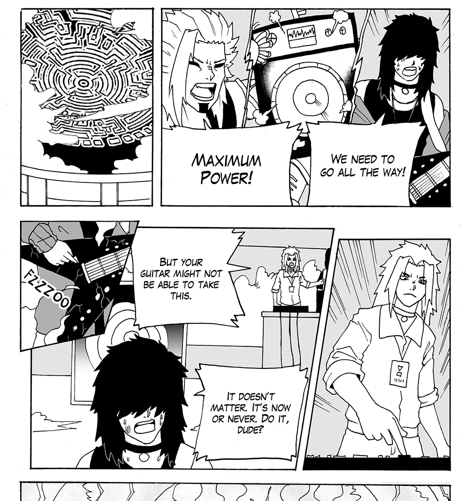 Moontachi Gaiden - Episode 40, Page 3: Ch-11: Eternal Performance: Lovers of the Moonlight Sky (Part 5)