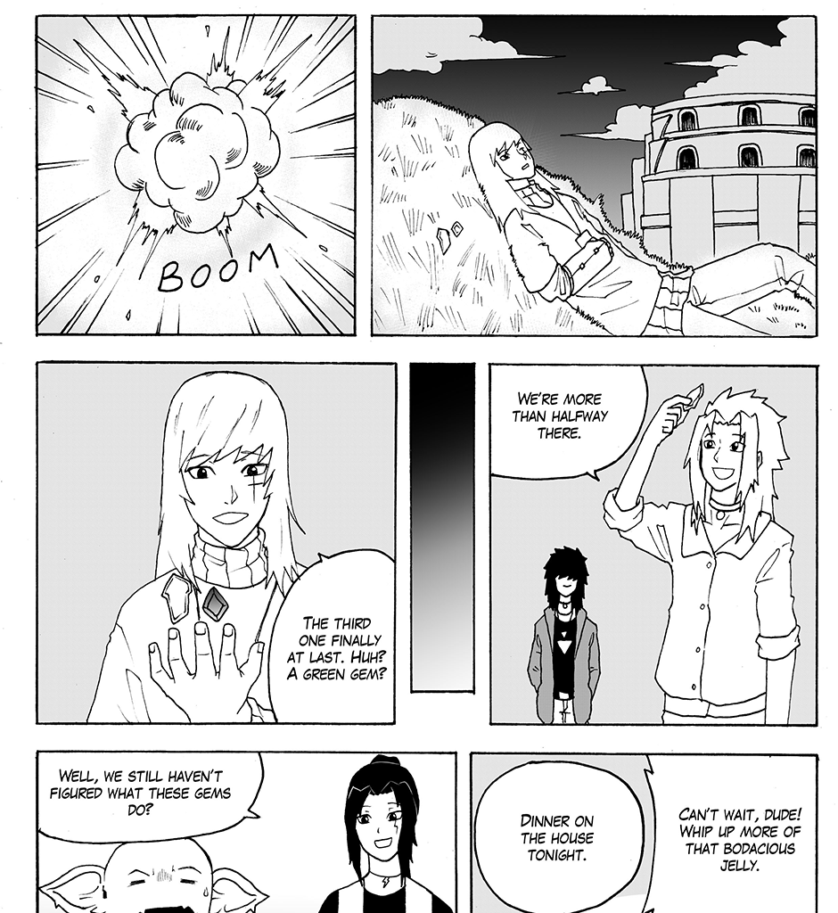 Moontachi Gaiden - Episode 40, Page 9: Ch-11: Eternal Performance: Lovers of the Moonlight Sky (Part 5)