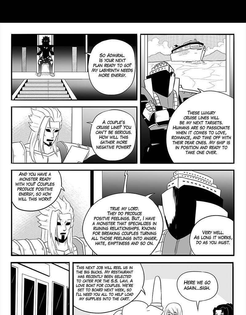 Moontachi Gaiden - Episode 45, Page 1: Ch-13: Cruise Dilemma: Bamboo's possible romance and enter Detective Tannen (Part 1)
