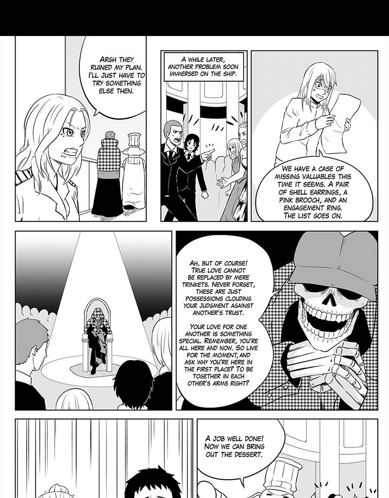 Moontachi Gaiden - Episode 45, Page 12: Ch-13: Cruise Dilemma: Bamboo's possible romance and enter Detective Tannen (Part 1)