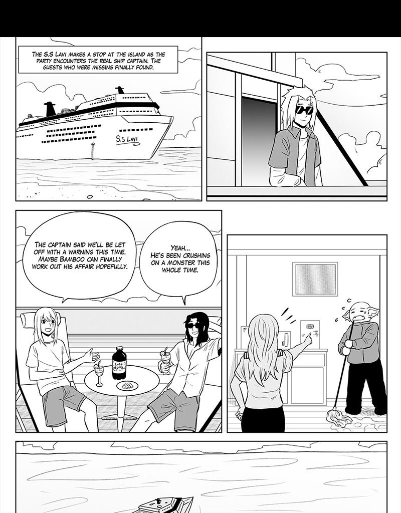 Moontachi Gaiden - Episode 48, Page 10: Ch-13: Cruise Dilemma: Bamboo's possible romance and enter Detective Tannen (Part 4)
