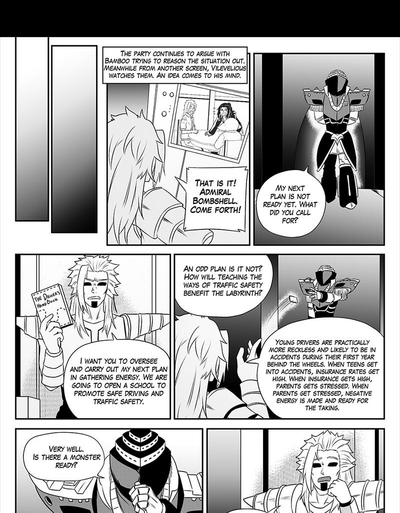 Moontachi Gaiden - Episode 49, Page 4: Ch-14 Ding Academy! A Week of Traffic Safety (Part 1)