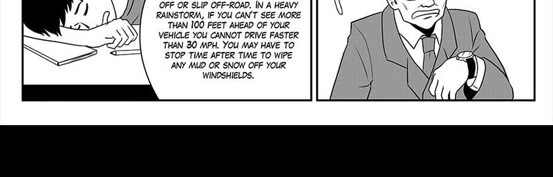 Moontachi Gaiden - Episode 50, Page 4: Ch-14 Ding Academy! A Week of Traffic Safety (Part 2)