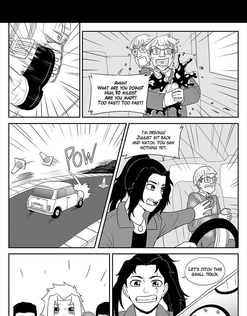 Moontachi Gaiden - Episode 51, Page 2: Ch-14 Ding Academy! A Week of Traffic Safety (Part 3)