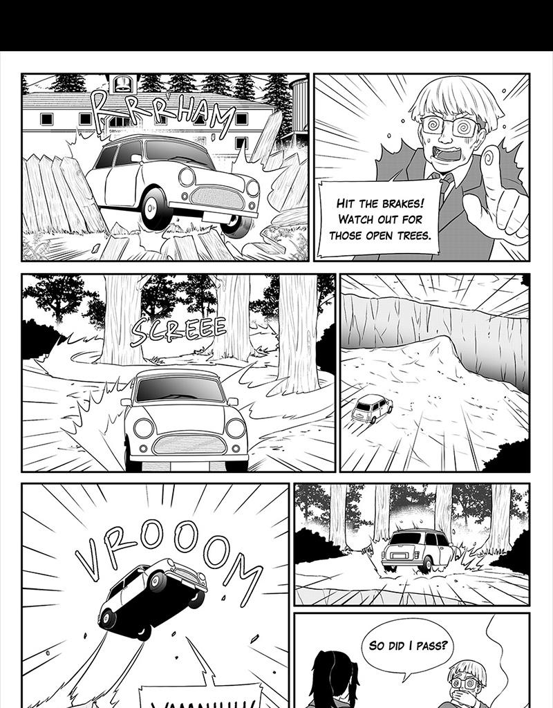 Moontachi Gaiden - Episode 51, Page 3: Ch-14 Ding Academy! A Week of Traffic Safety (Part 3)