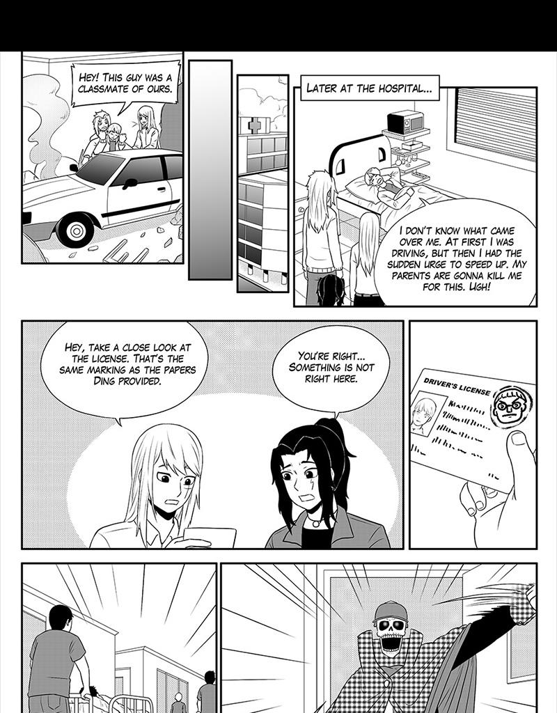 Moontachi Gaiden - Episode 51, Page 6: Ch-14 Ding Academy! A Week of Traffic Safety (Part 3)
