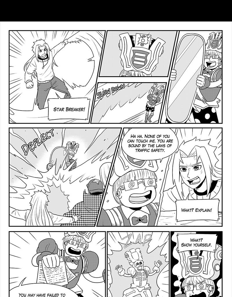 Moontachi Gaiden - Episode 52, Page 6: Ch-14 Ding Academy! A Week of Traffic Safety (Part 4)