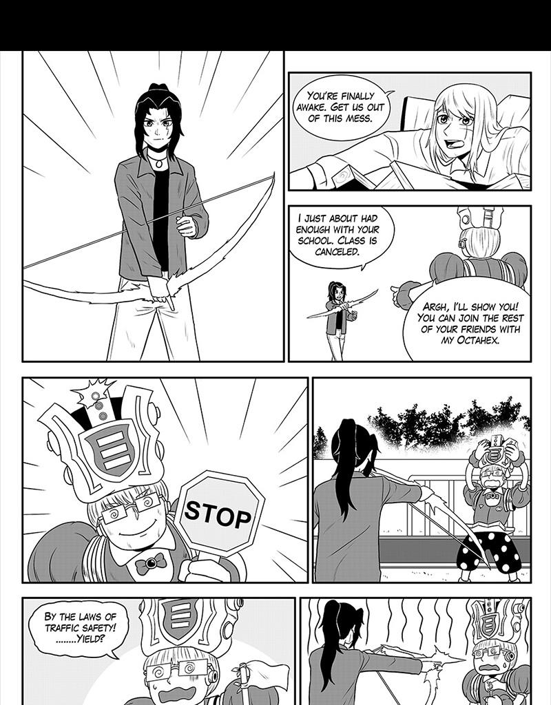 Moontachi Gaiden - Episode 52, Page 7: Ch-14 Ding Academy! A Week of Traffic Safety (Part 4)