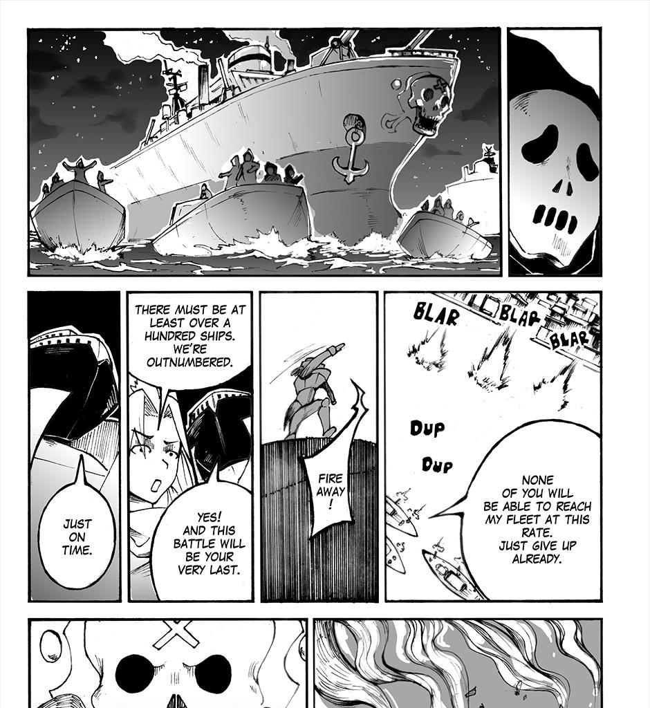 Moontachi Gaiden - Episode 55, Page 4: Ch-15: The Admiral's Lament (Part 3)
