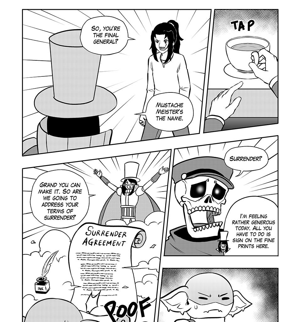 Moontachi Gaiden - Episode 60, Page 1: Ch-16 Grand Encounter: The Final General Triumphs (Part 4)