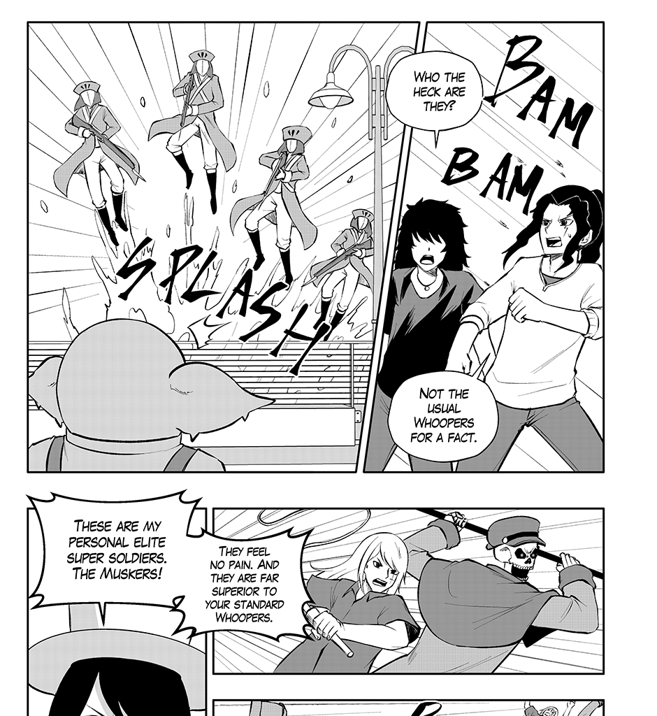Moontachi Gaiden - Episode 60, Page 8: Ch-16 Grand Encounter: The Final General Triumphs (Part 4)