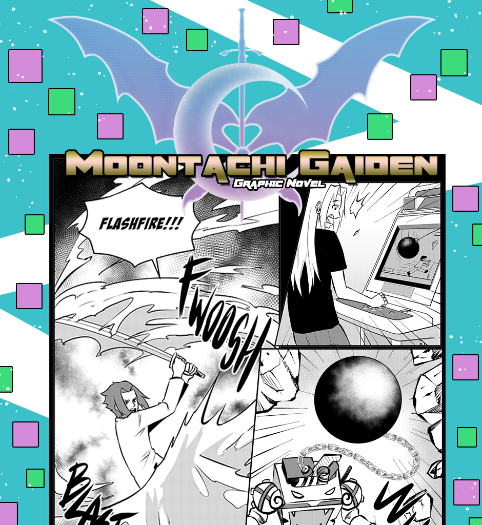 Moontachi Gaiden - Episode 62, Page 1: Ch-17: Arcade Madness (Part 1)