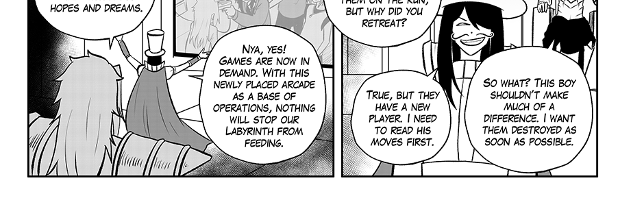 Moontachi Gaiden - Episode 63, Page 1: Ch-17: Arcade Madness (Part 2)