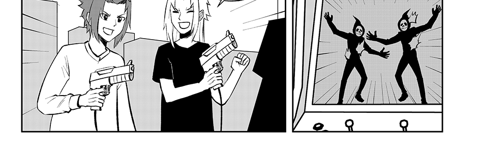 Moontachi Gaiden - Episode 63, Page 3: Ch-17: Arcade Madness (Part 2)