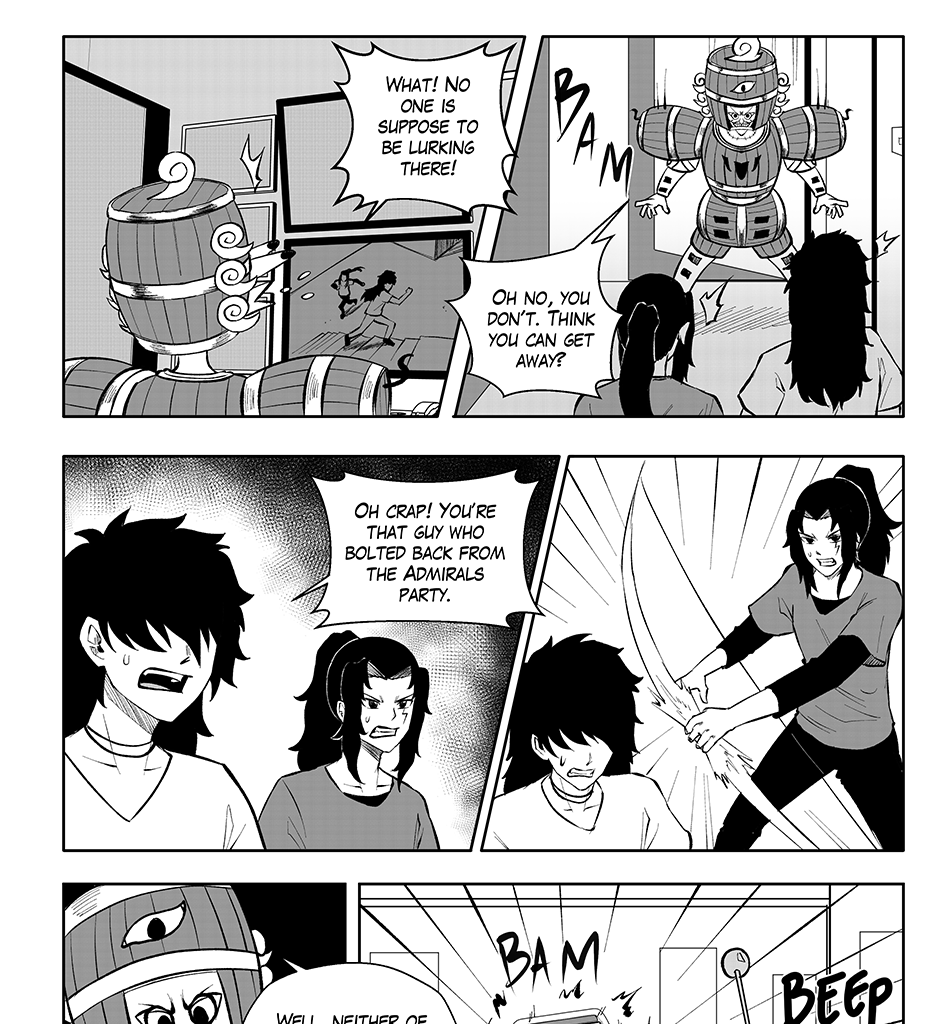 Moontachi Gaiden - Episode 64, Page 1: Ch-17: Arcade Madness (Part 3)