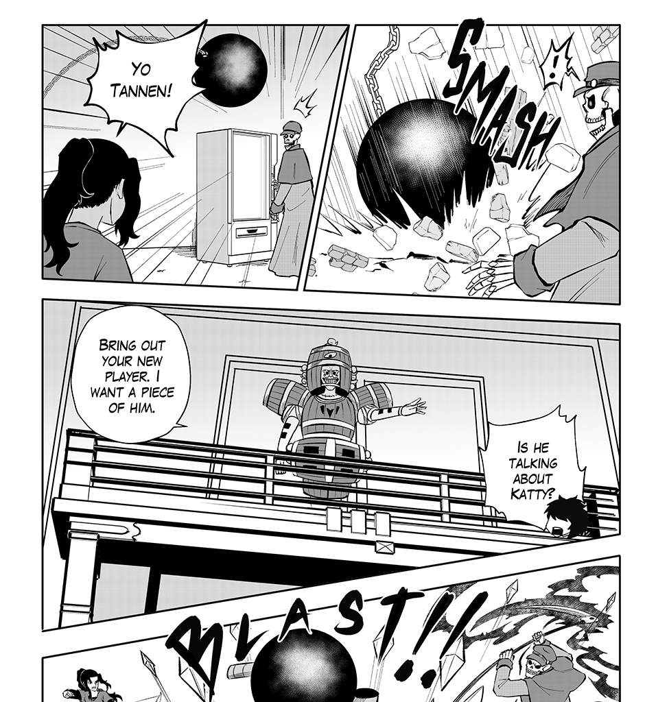 Moontachi Gaiden - Episode 64, Page 3: Ch-17: Arcade Madness (Part 3)