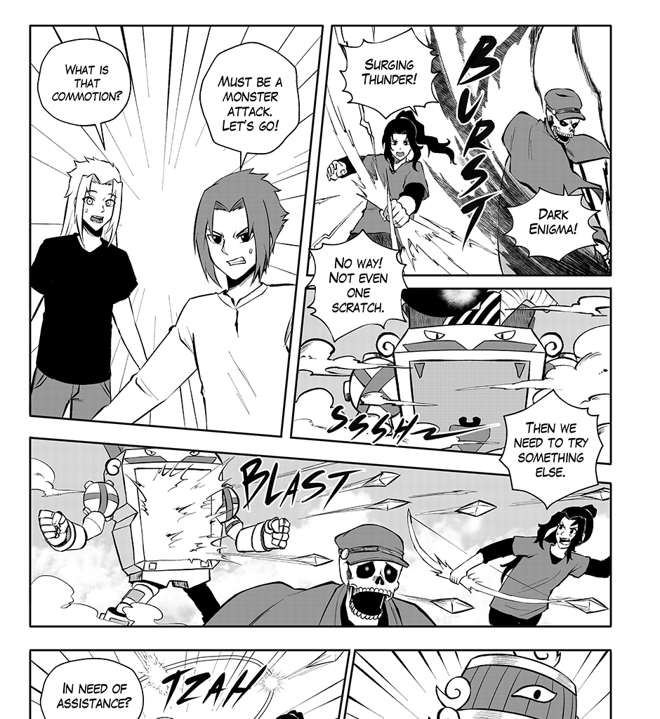 Moontachi Gaiden - Episode 64, Page 4: Ch-17: Arcade Madness (Part 3)