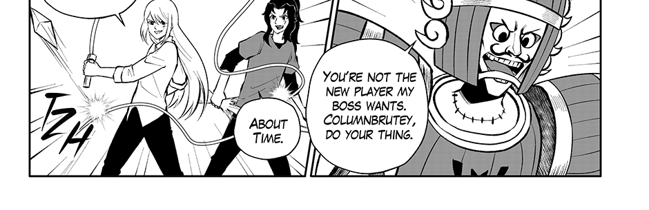 Moontachi Gaiden - Episode 64, Page 4: Ch-17: Arcade Madness (Part 3)