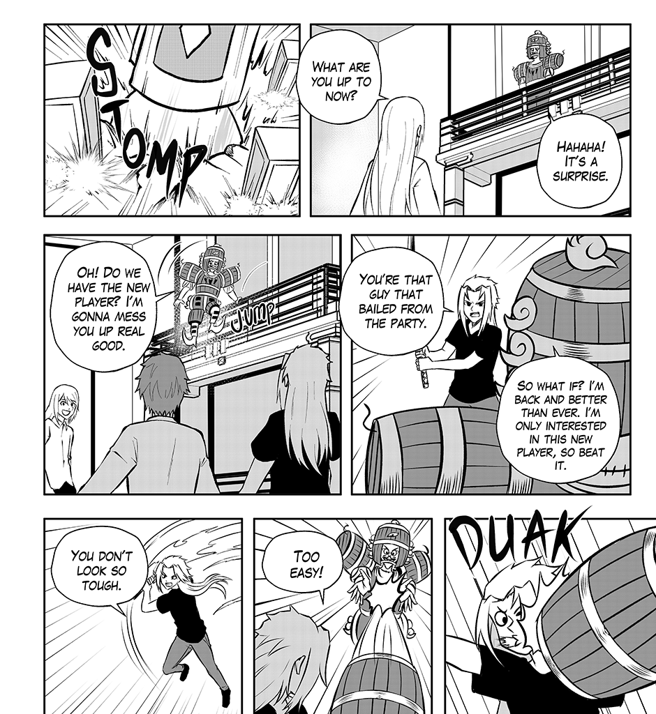 Moontachi Gaiden - Episode 64, Page 5: Ch-17: Arcade Madness (Part 3)