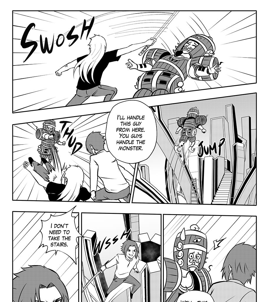 Moontachi Gaiden - Episode 64, Page 6: Ch-17: Arcade Madness (Part 3)