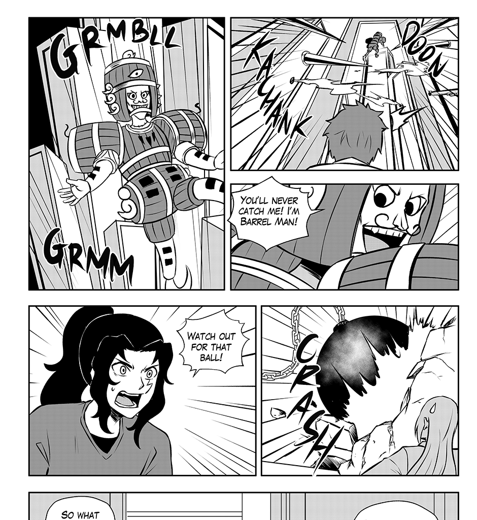 Moontachi Gaiden - Episode 64, Page 7: Ch-17: Arcade Madness (Part 3)