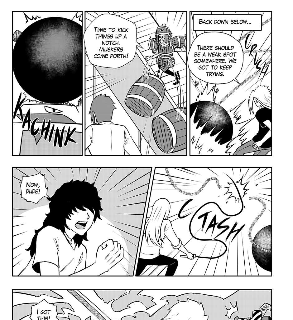 Moontachi Gaiden - Episode 65, Page 1: Ch-17: Arcade Madness (Part 4)