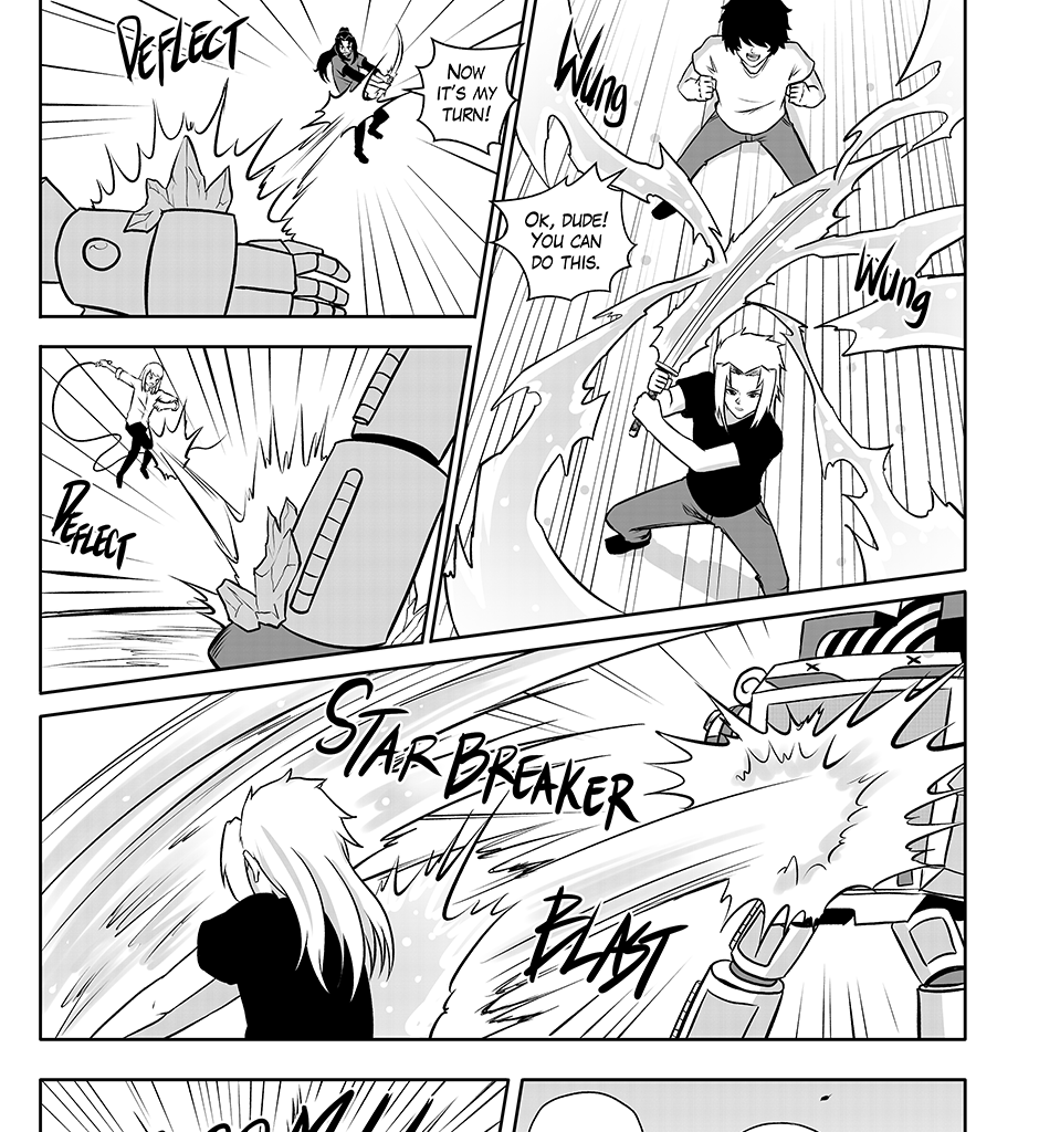 Moontachi Gaiden - Episode 65, Page 5: Ch-17: Arcade Madness (Part 4)