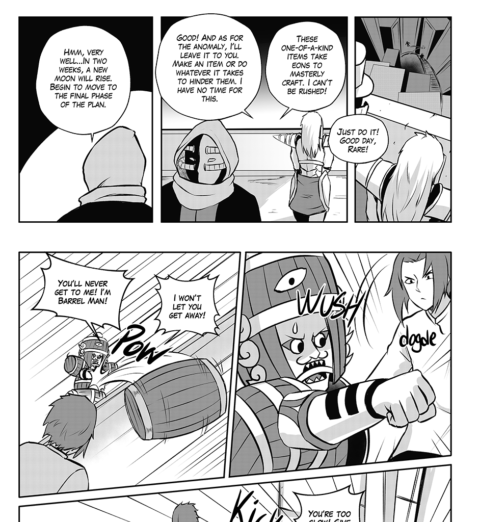 Moontachi Gaiden - Episode 66, Page 2:  Ch-17: Arcade Madness (Part 5)