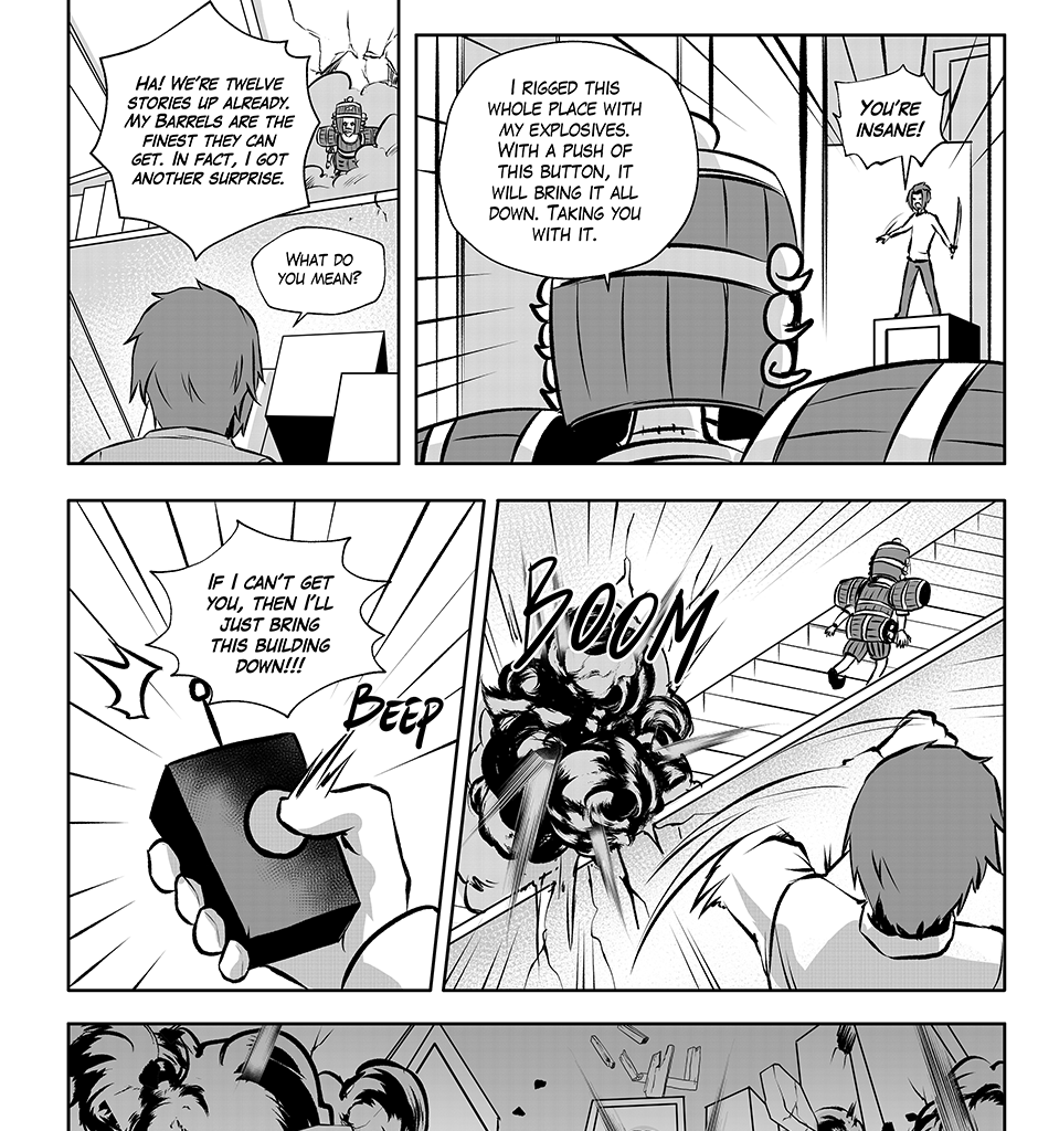 Moontachi Gaiden - Episode 66, Page 3:  Ch-17: Arcade Madness (Part 5)