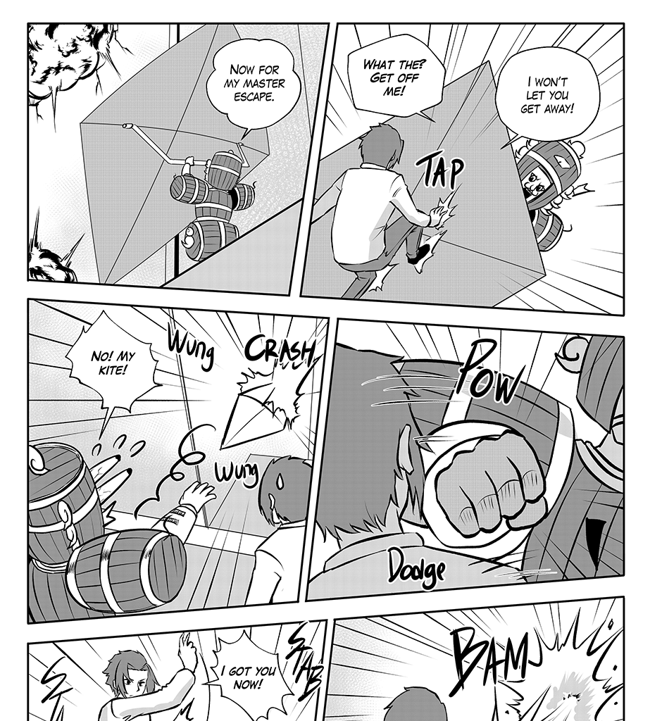 Moontachi Gaiden - Episode 66, Page 4:  Ch-17: Arcade Madness (Part 5)
