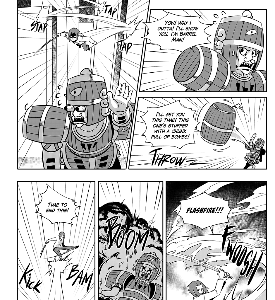 Moontachi Gaiden - Episode 66, Page 5:  Ch-17: Arcade Madness (Part 5)