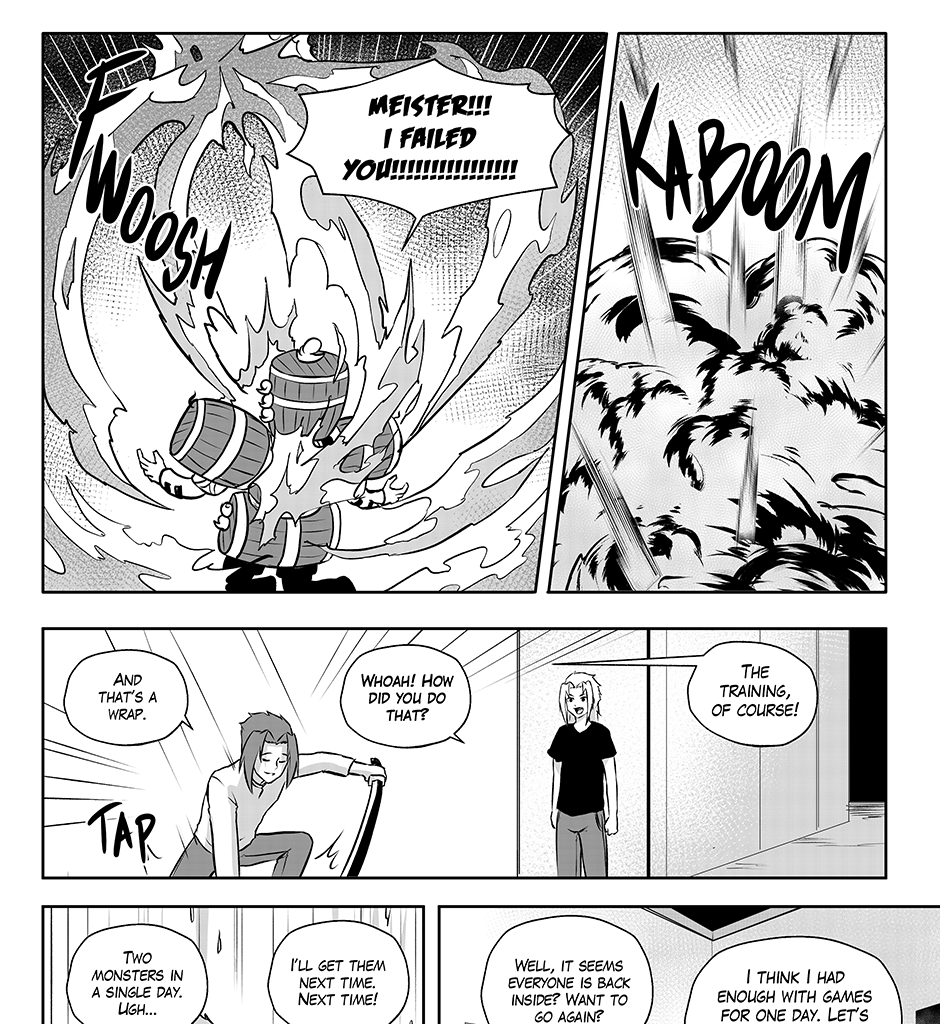 Moontachi Gaiden - Episode 66, Page 6:  Ch-17: Arcade Madness (Part 5)