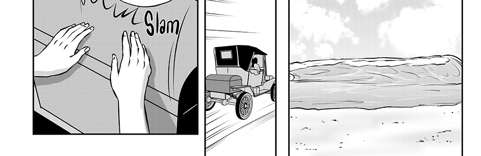 Moontachi Gaiden - Episode 67, Page 1: Ch-18: Mines and Mimes: The Shrine Mirror Prophecy - Shores of Change (Part 1)