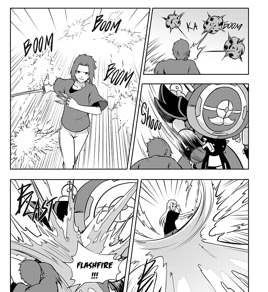 Moontachi Gaiden - Episode 67, Page 4: Ch-18: Mines and Mimes: The Shrine Mirror Prophecy - Shores of Change (Part 1)