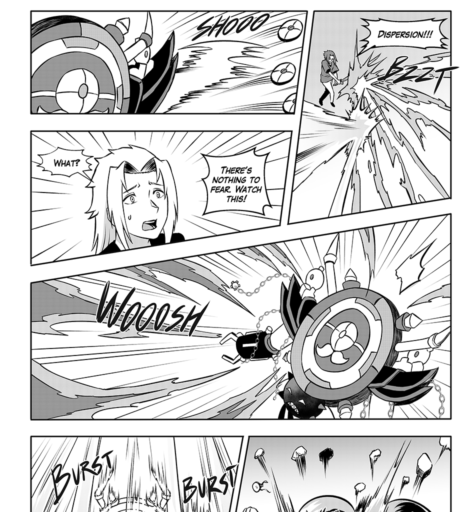 Moontachi Gaiden - Episode 67, Page 5: Ch-18: Mines and Mimes: The Shrine Mirror Prophecy - Shores of Change (Part 1)