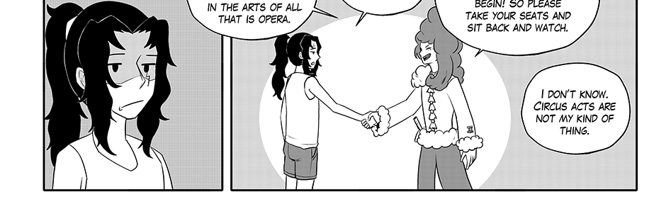 Moontachi Gaiden - Episode 68, Page 1: Ch-18: Mines and Mimes: The Shrine Mirror Prophecy - Shores of Change (Part 2)