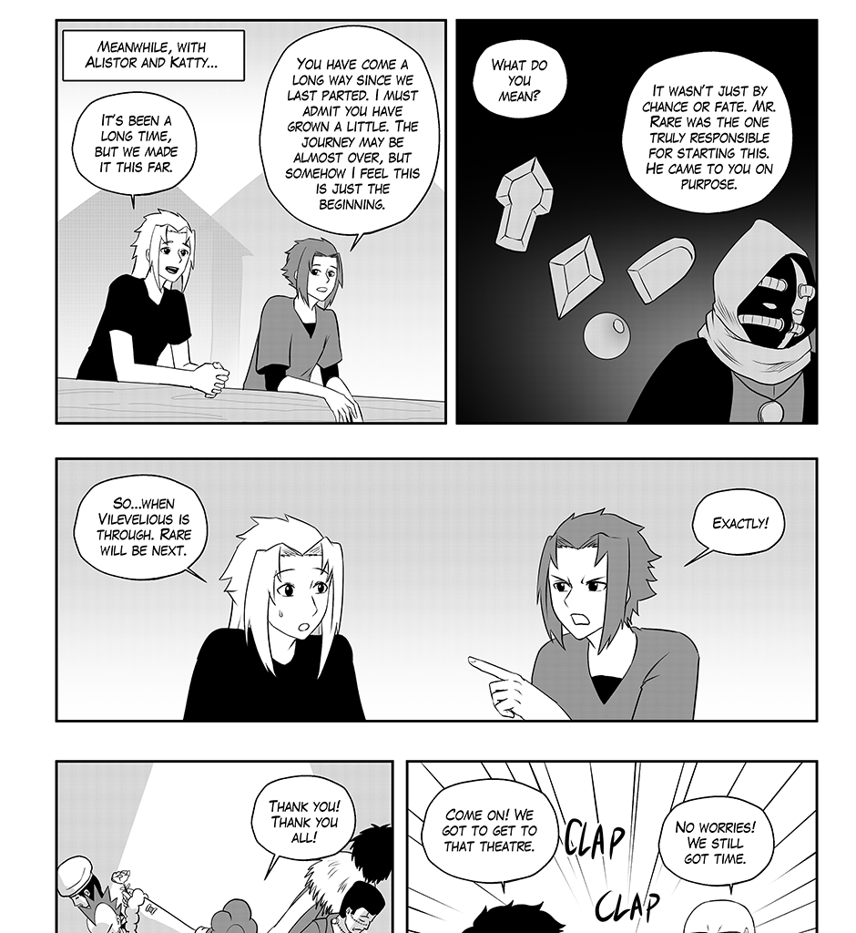 Moontachi Gaiden - Episode 68, Page 3: Ch-18: Mines and Mimes: The Shrine Mirror Prophecy - Shores of Change (Part 2)