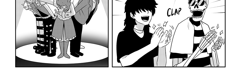 Moontachi Gaiden - Episode 68, Page 3: Ch-18: Mines and Mimes: The Shrine Mirror Prophecy - Shores of Change (Part 2)