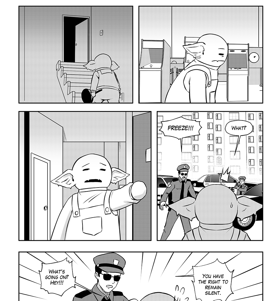 Moontachi Gaiden - Episode 70, Page 7: Ch-18: Mines and Mimes: The Shrine Mirror Prophecy - Shores of Change (Part 4)