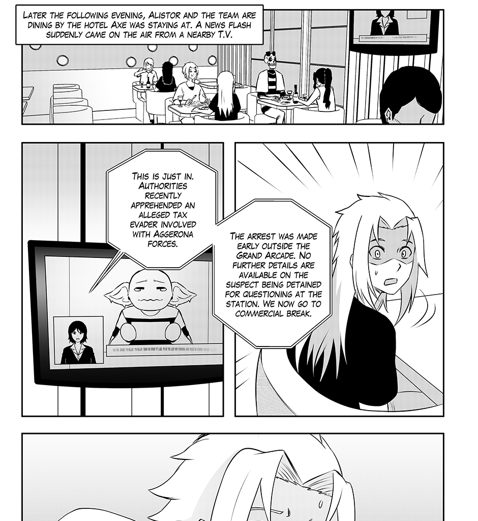 Moontachi Gaiden - Episode 70, Page 8: Ch-18: Mines and Mimes: The Shrine Mirror Prophecy - Shores of Change (Part 4)