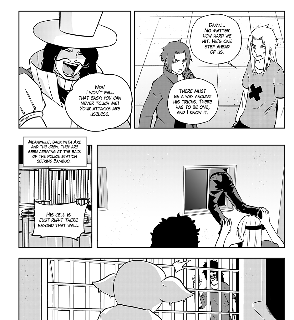 Moontachi Gaiden - Episode 74, Page 1: Ch-19: Vipers Labyrinth: The Final Battle for a New Tomorrow (Part 4)