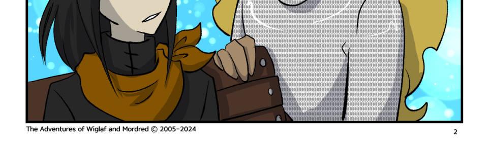 The Adventures of Wiglaf and Mordred - Episode 3, Page 1: Chapter 1, Page 2