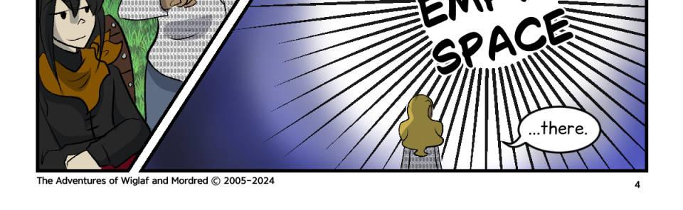 The Adventures of Wiglaf and Mordred - Episode 5, Page 1: Chapter 1, Page 4