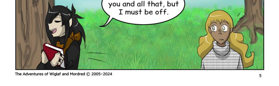 The Adventures of Wiglaf and Mordred - Episode 6, Page 1: Chapter 1, Page 5