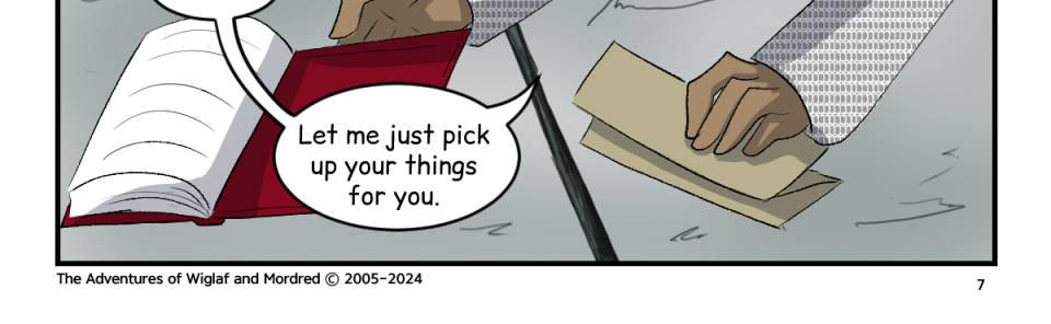 The Adventures of Wiglaf and Mordred - Episode 8, Page 1: Chapter 1, Page 7