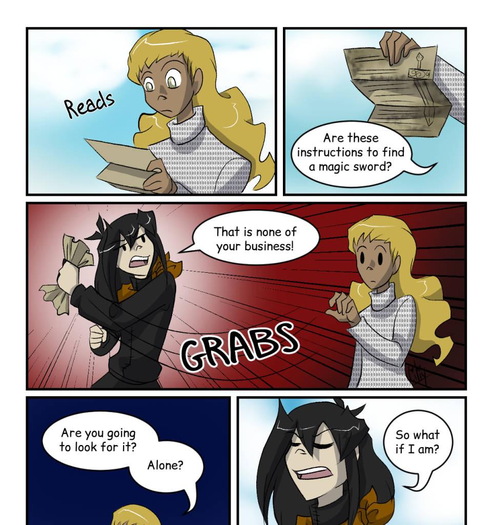 The Adventures of Wiglaf and Mordred - Episode 9, Page 1: Chapter 1, Page 8